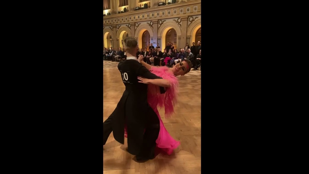 Markus Hirvonen & Liisa Set&auml;l&auml; SM 2024 tango