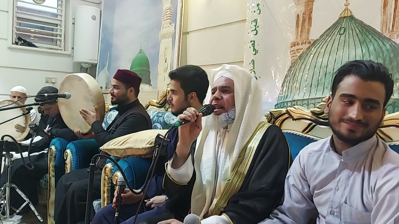 (3)المنشد الشيخ علي حمد الزواي في بيت الحاج حميد الضاحي رحمه الله 2022/10/23