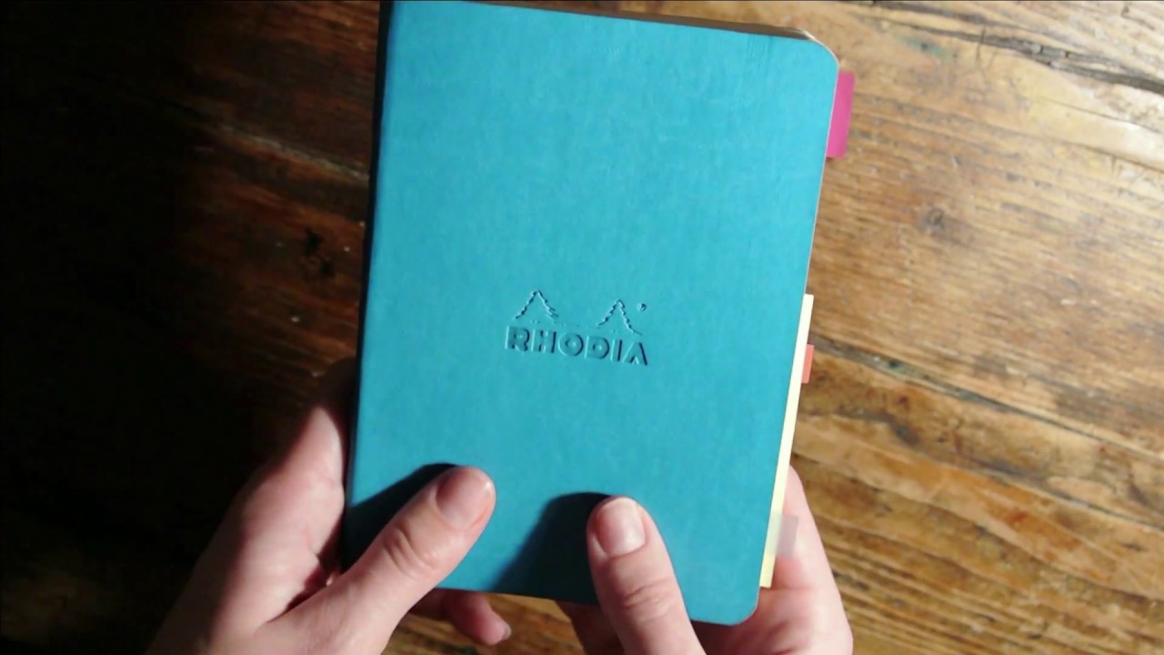 A6 Bullet Journal in my Rhodia - flip through
