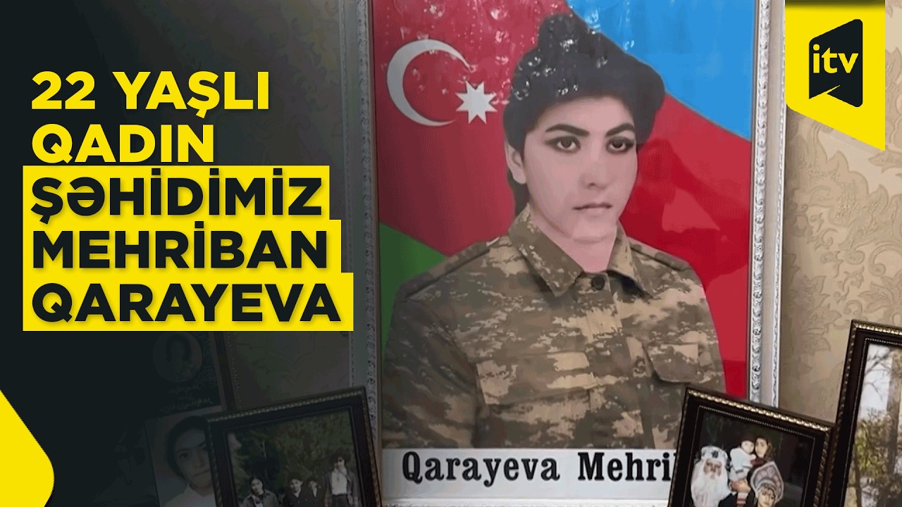 Nişanlı qardaşının əvəzinə ölümə gedən şəhid Mehriban Qarayeva dəfn olunub