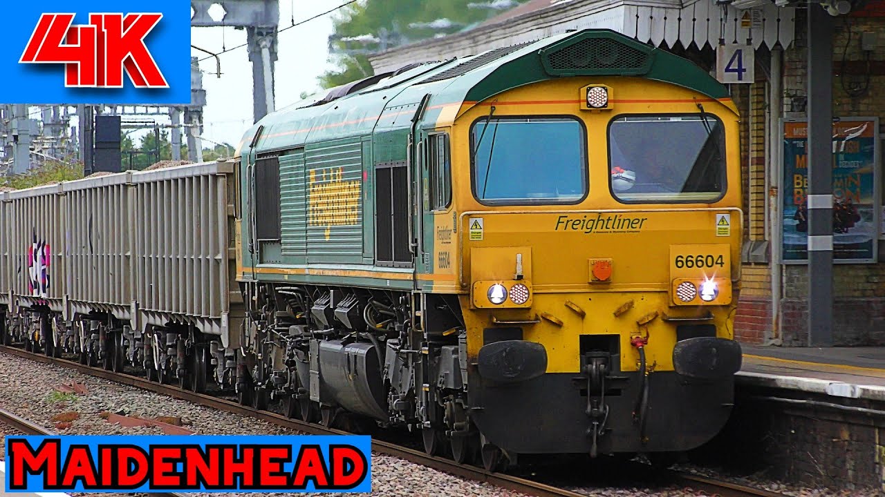 Trains at Maidenhead (GWML) 20.8.2025