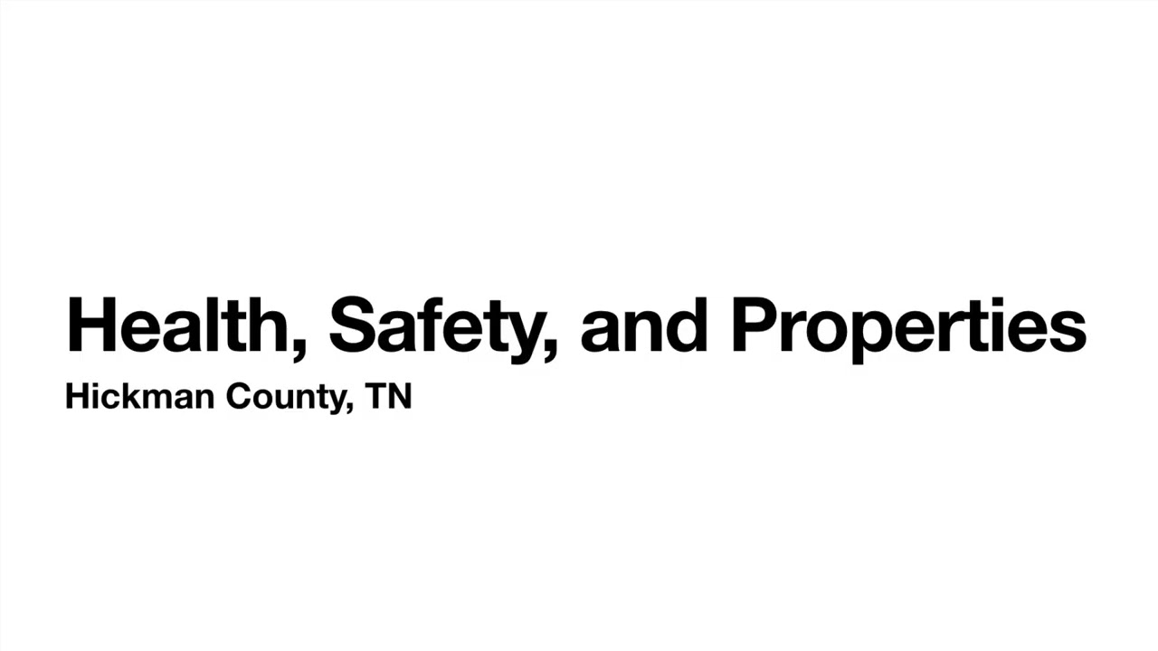 3/2/2026 Health Safety and Properties Committee Audio - Hickman County, TN Part 2