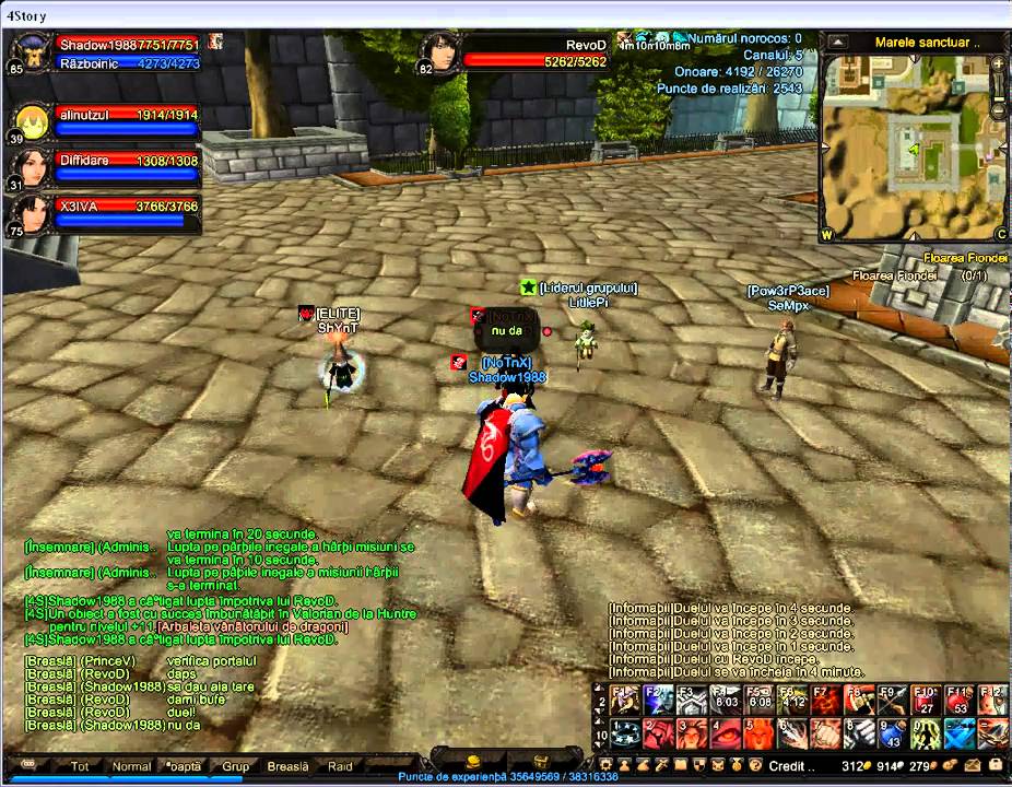 Warrior vs Archer 4story