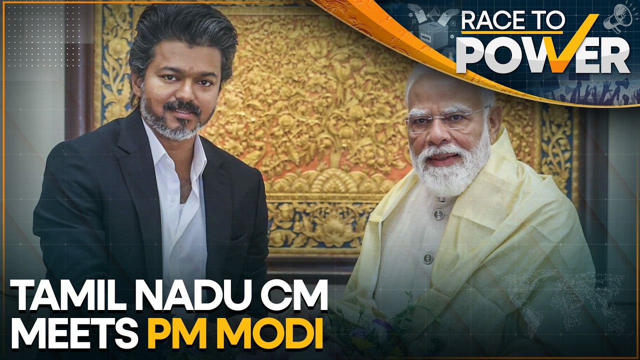 Tamil Nadu: Vijay Meets PM Modi in First Official Visit To New Delhi as CM | Race To Power | WION