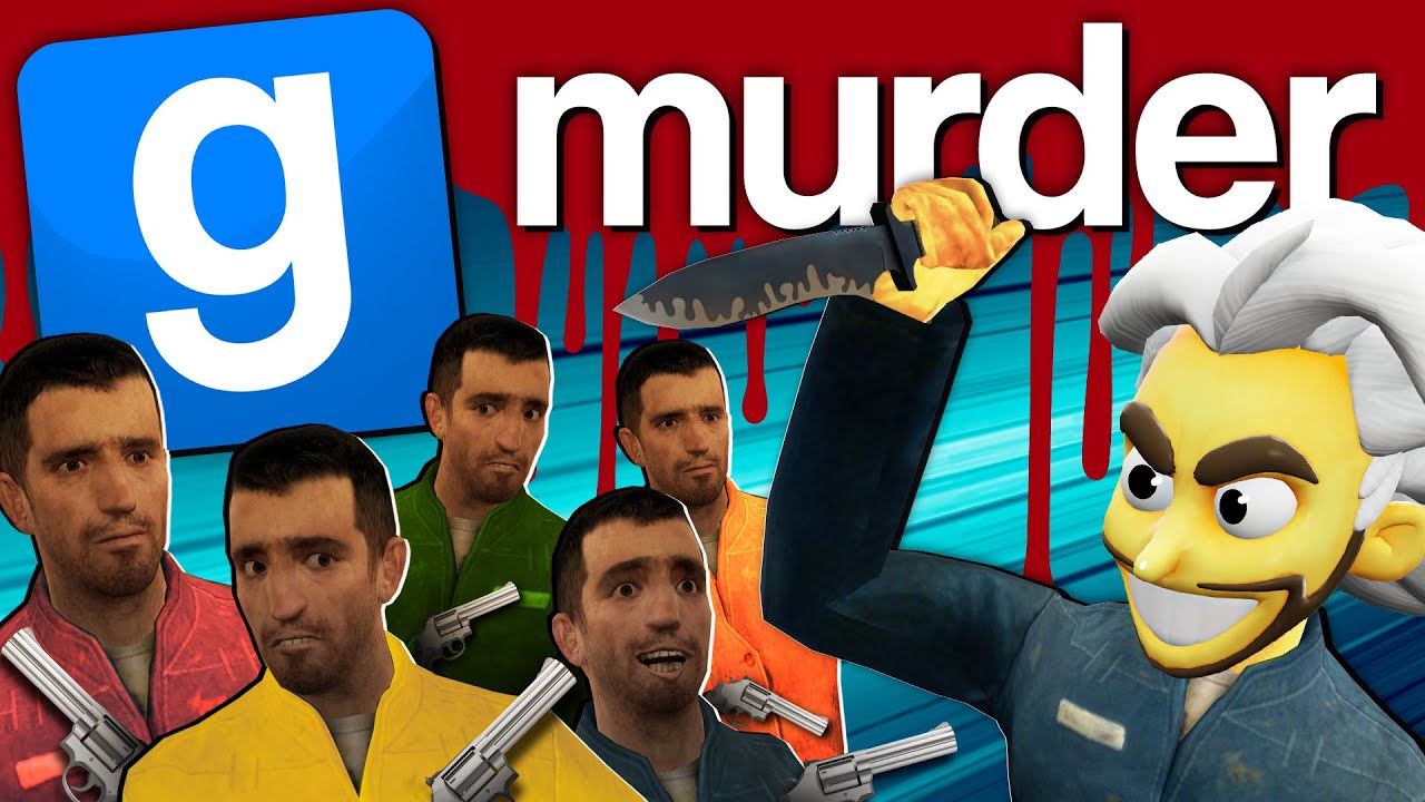One Knife vs FIVE Guns!? | Garry's Mod Murder
