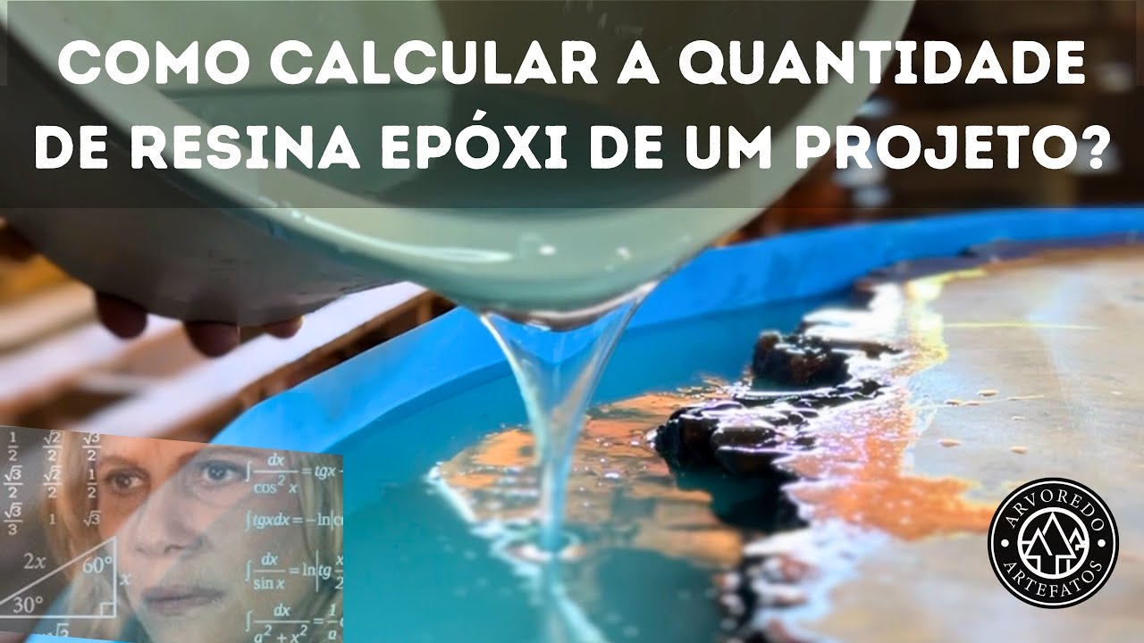 Como calcular a QUANTIDADE de RESINA EPÓXI? Quanto irei gastar de resina?