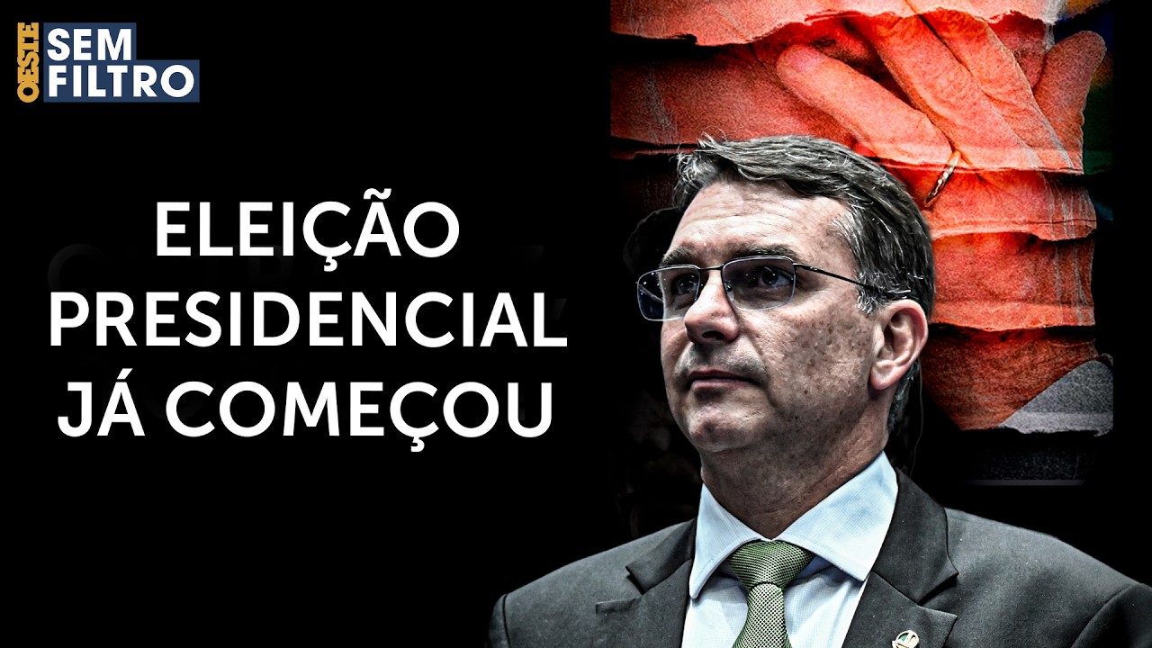 Flávio Bolsonaro confirma presença em megamanifestação contra Lula e ministros do STF