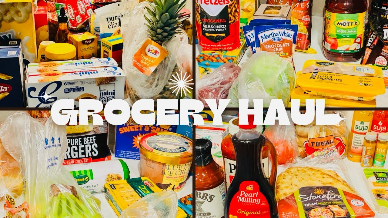 LARGE GROCERY HAUL | WALMART * KROGERS #groceryhaul