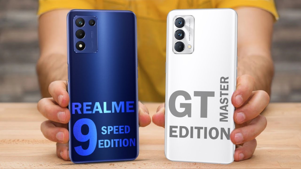Realme 9 Speed Edition vs Realme GT Master Edition