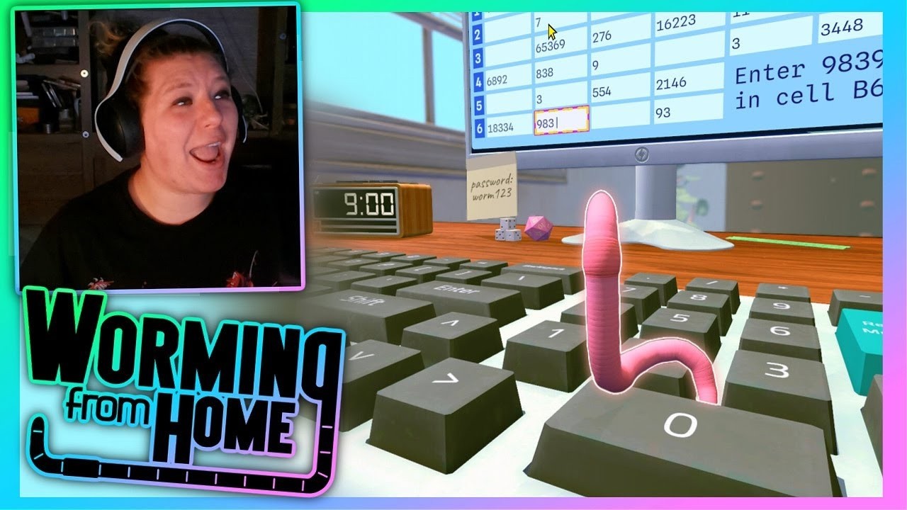 The Worlds Best Remote Worker!! - 'Worming From Home' Full Demo (reupload)