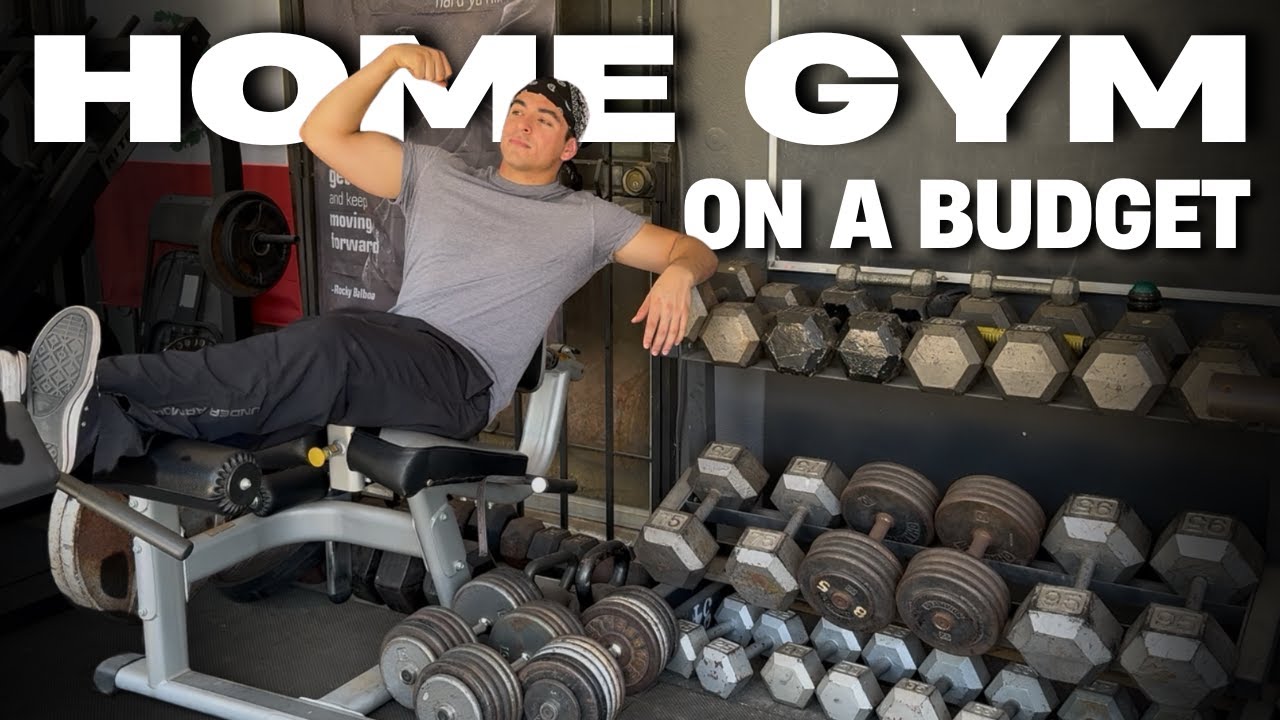 5 HOME GYM ESSENTIALS I ACTUALLY USE - MINIMAL SPACE AND BUDGET