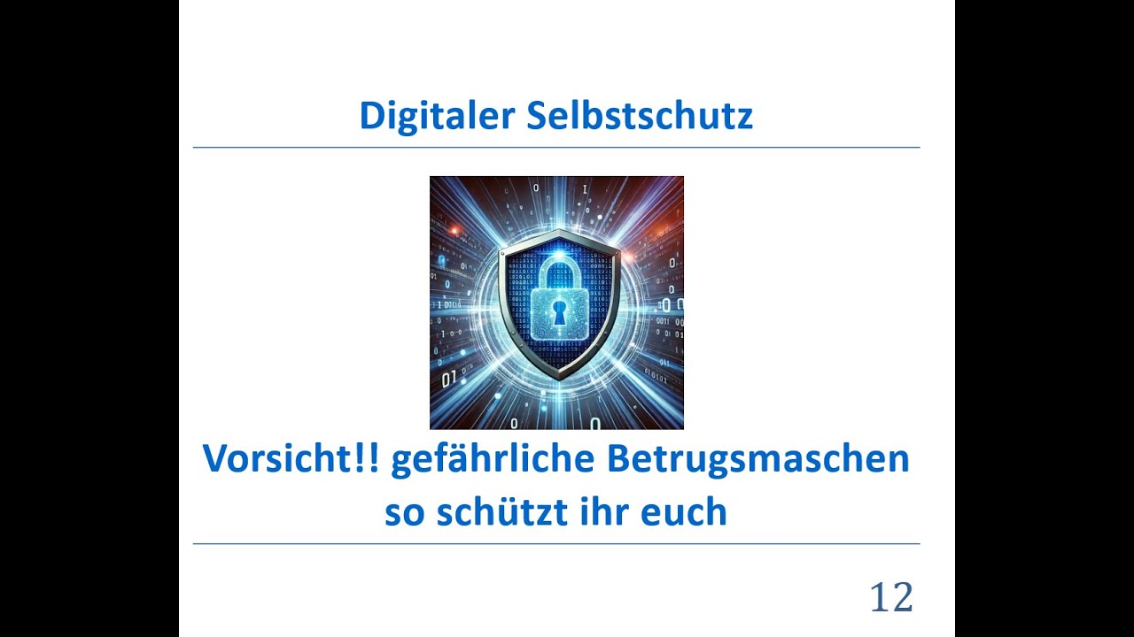 Digitaler Selbstschutz- Vorsicht!! gef&auml;hrliche Betrugsmaschen: so sch&uuml;tzt ihr euch