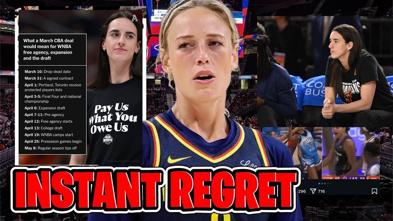 WNBPA IN SERIOUS TROUBLE FOR LYING TO WNBA PLAYERS & FANS ABOUT CAITLIN CLARK READY TO SIGN CBA…