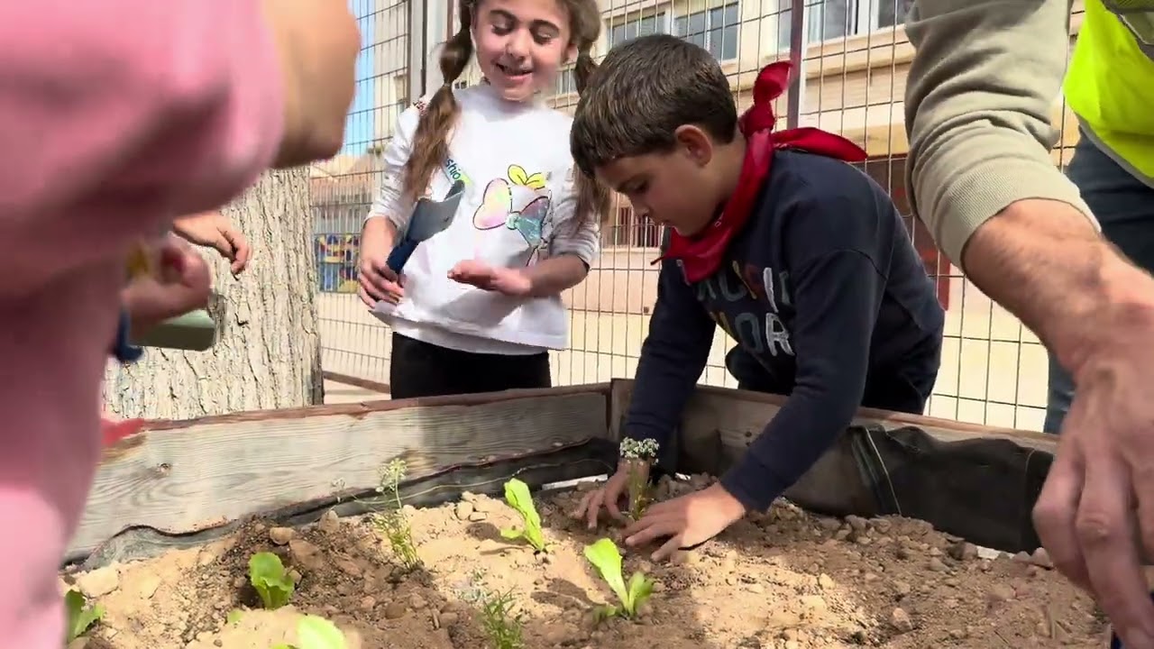 HUERTO ECOLÓGICO ESCOLAR CEIP CARMEN CONDE (JUMILLA)