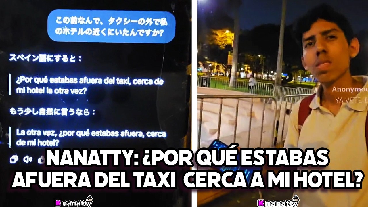 NANATTY SE INCOMODA POR LA ACTITUD DE UN SEGUIDOR