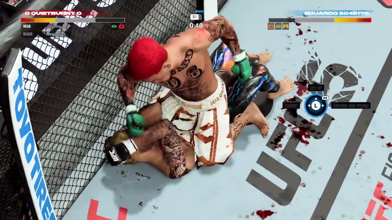 UFC 5 He had me - I was trash - Quiet Bunny Situational #Ufc5 #ufc 