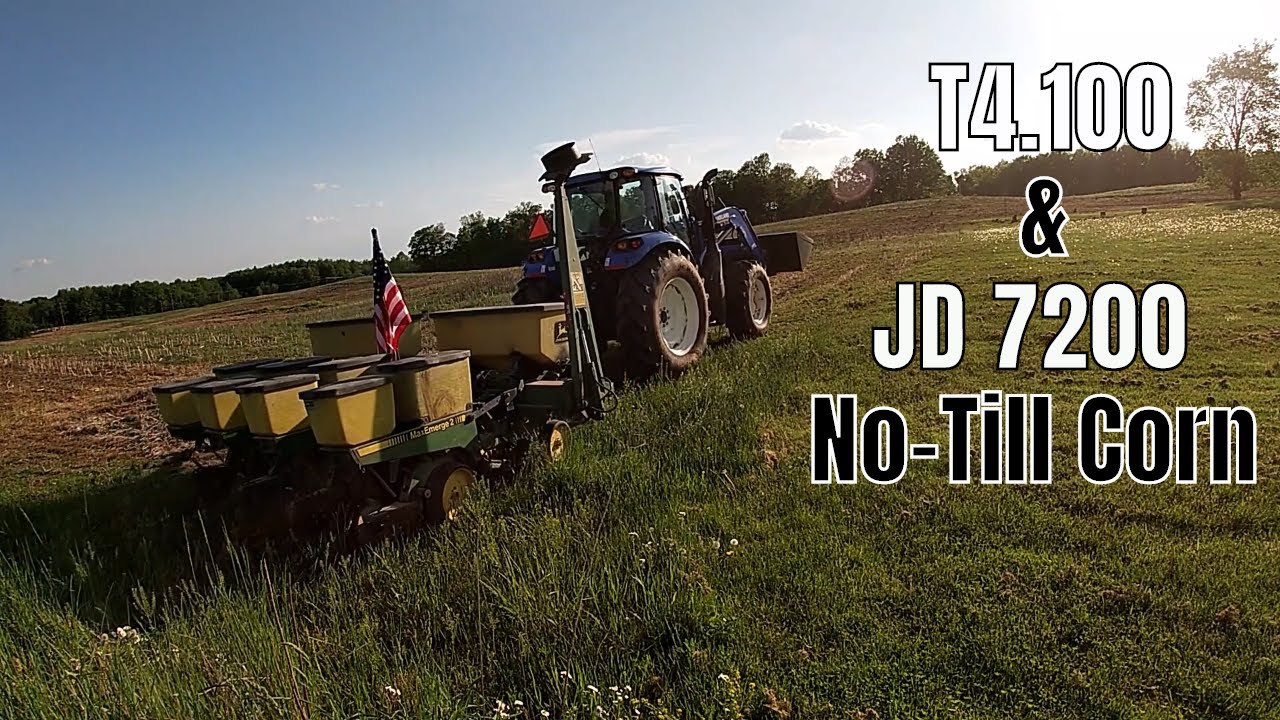 First Time Planting No-Till Corn JD 7200