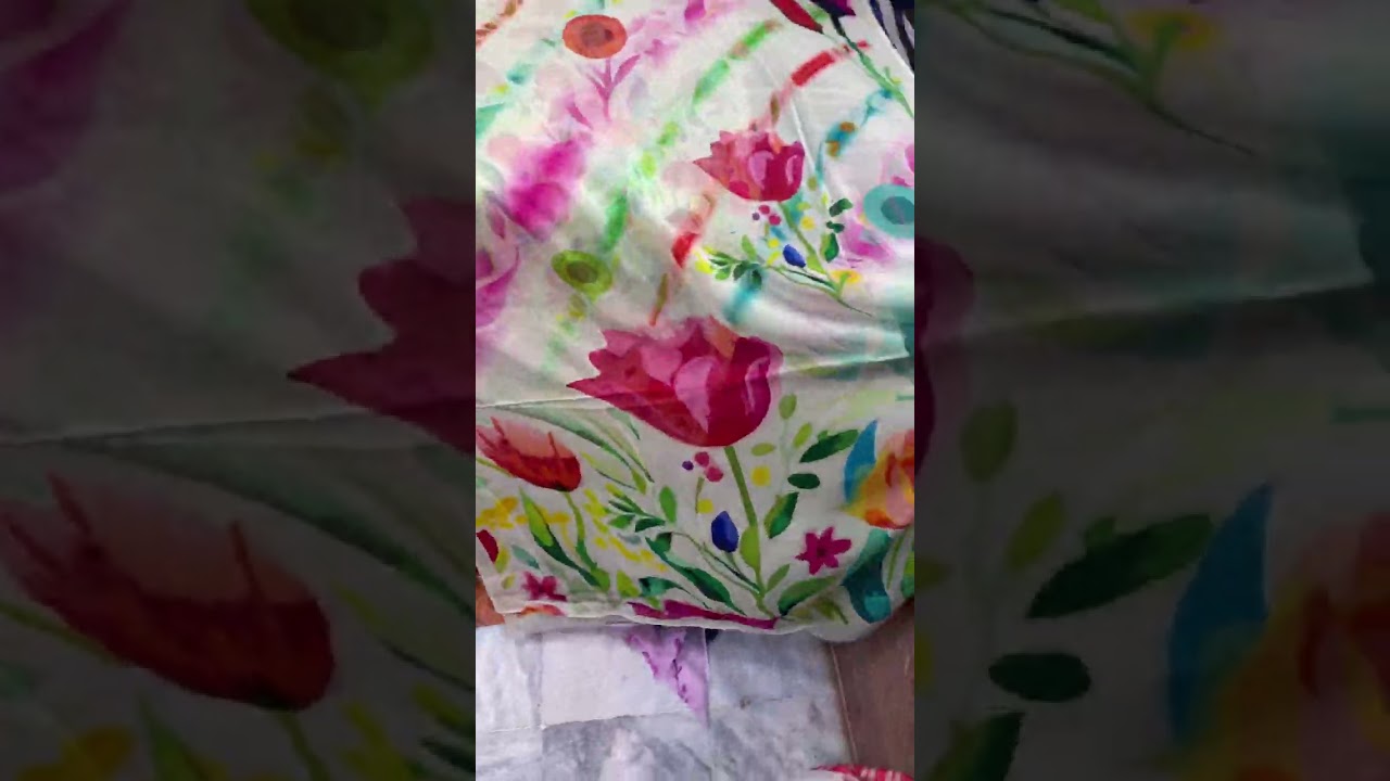 Imported lawn 3pc with bamber shafoon supatta order now whatsappp #lawndresses 