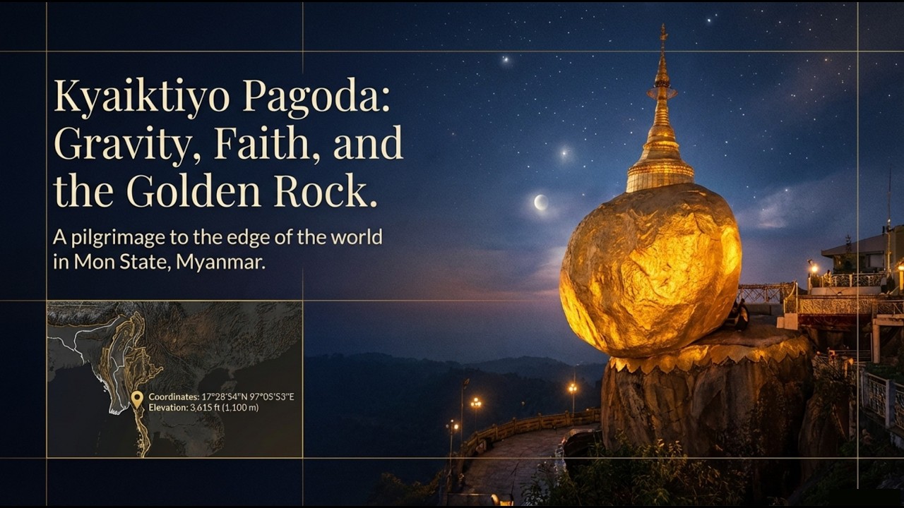 Kyaiktiyo Pagoda: Faith vs. Science | Why Doesn't the Golden Rock Fall?