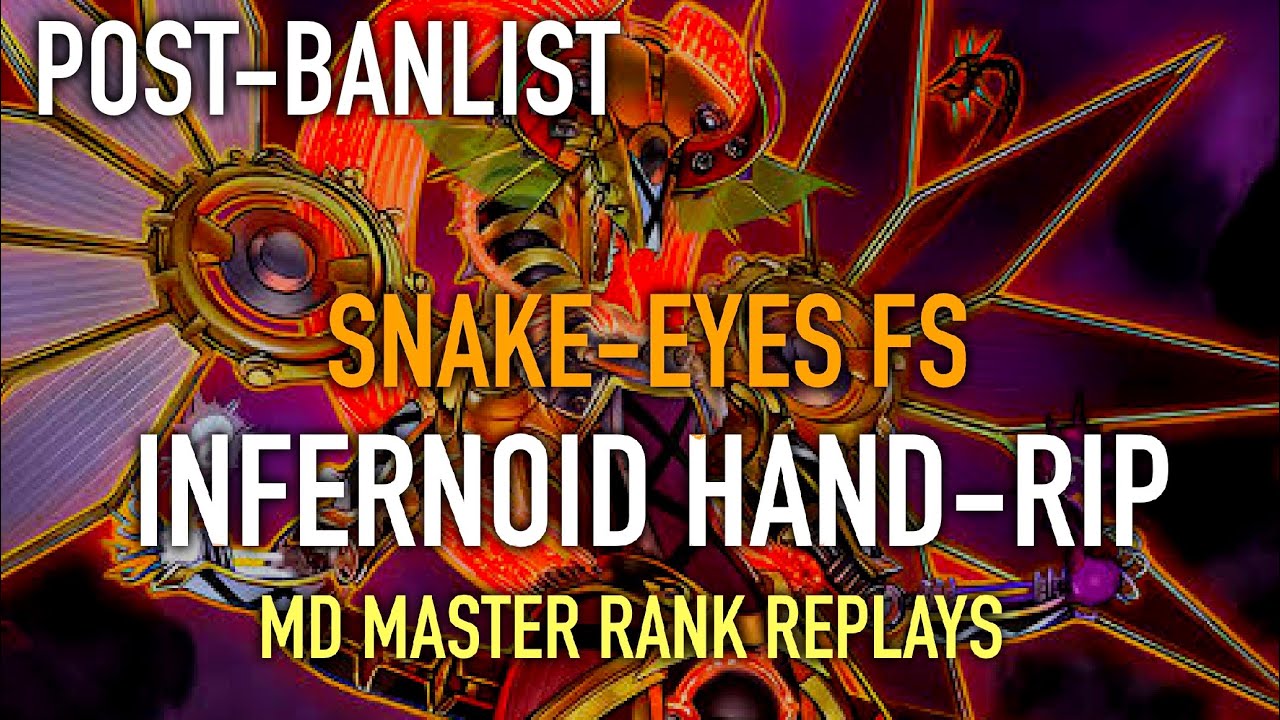 GET RID OF YOUR OPPONENT'S HAND! POST BANLIST INFERNOID DECK 2025! MASTER DUEL MASTER RANK REPLAYS