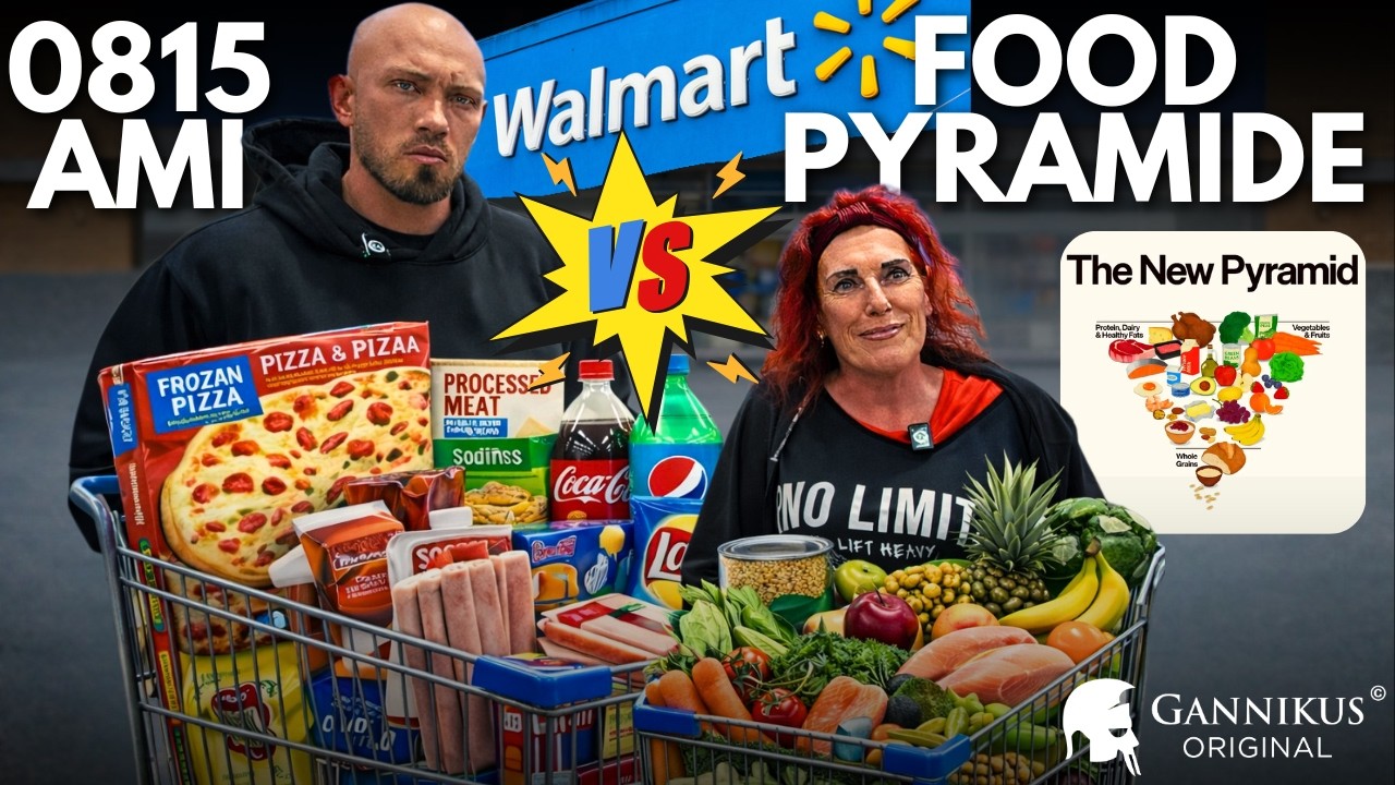 USA Wocheneinkauf: Wie teuer ist die neue Food-Pyramide wirklich?