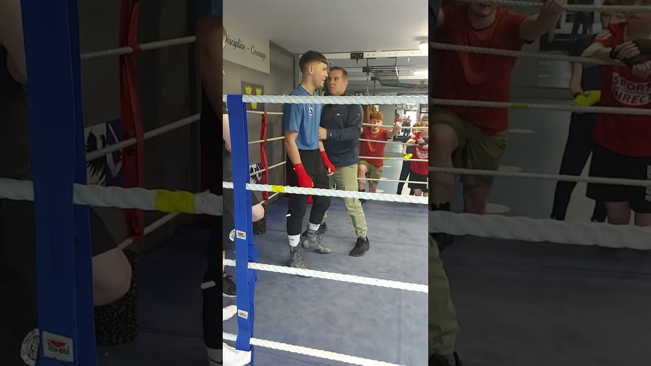 Absorbing punches.