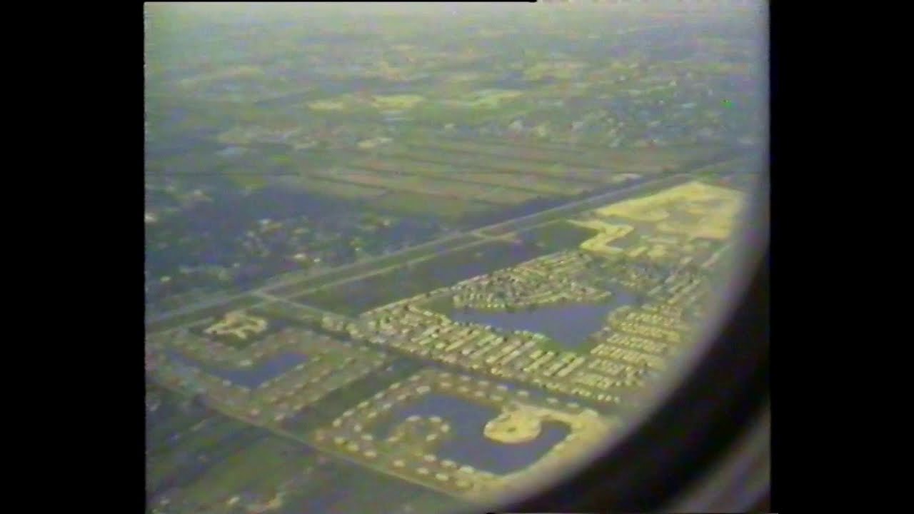 Flying from Atlanta to Ft. Lauderdale in the 1980's