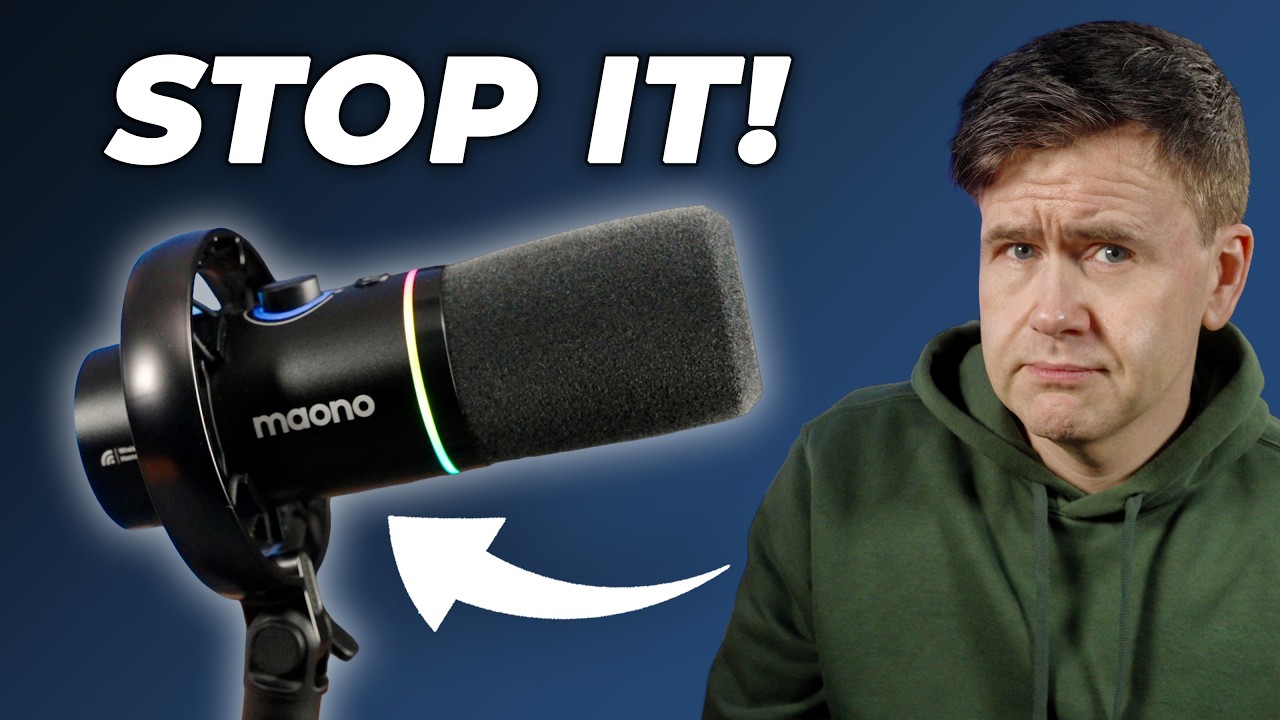 A WORLD FIRST! | This Wireless Podcast Mic is RIDICULOUS! | Maono PD200W Hybrid Review