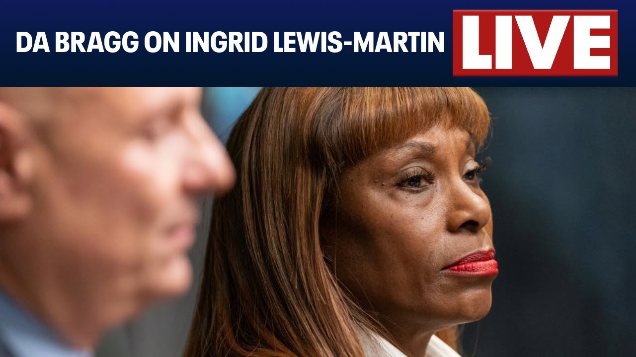 LIVE | DA Bragg on former Adams top aide Ingrid Lewis-Martin expected in court on criminal charges
