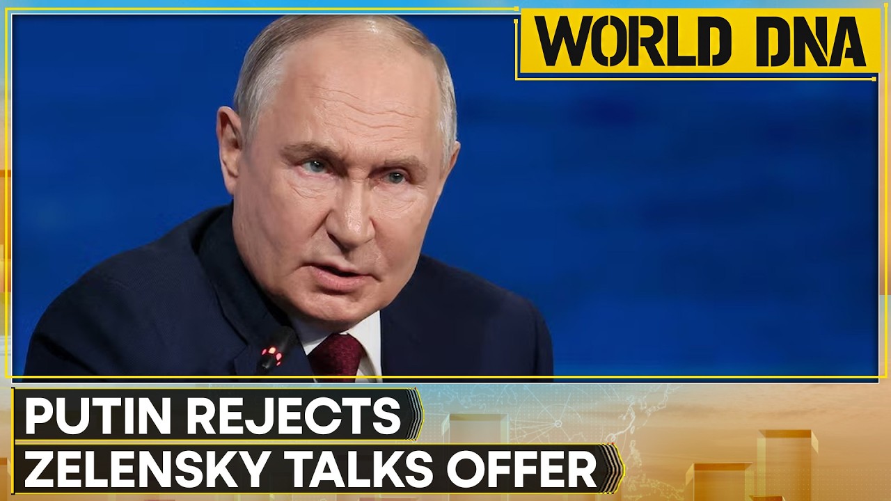 'No Point in Meeting': Putin Rejects Zelensky's Face-To-Face Talks Offer | World DNA News
