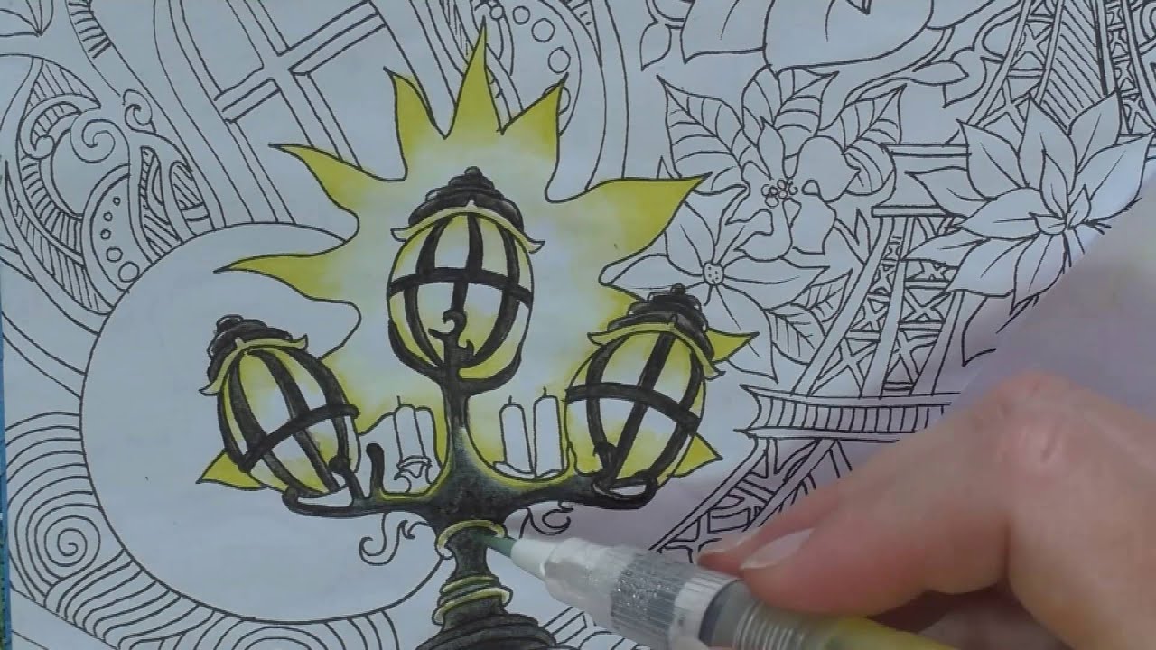 Colouring Tutorial: How to use Inktense Pencils