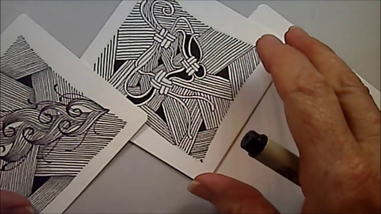 Trivolution Tangle Pattern Lesson #98