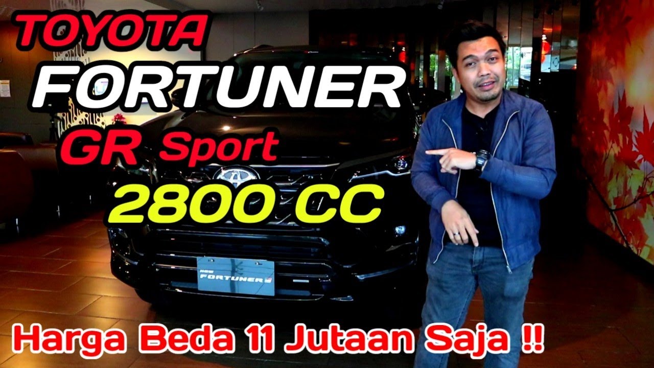 Toyota Fortuner 2.8 GR Sport 2023 Terbaru | Review