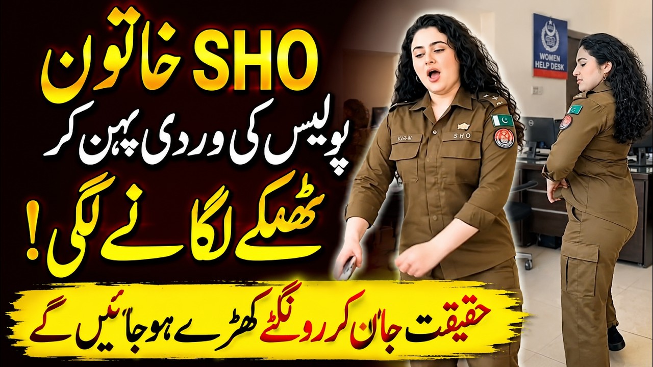Female SHO Dancing in Police Uniform on TikTok | Viral Videos Exposed | Shocking Truth Revealed