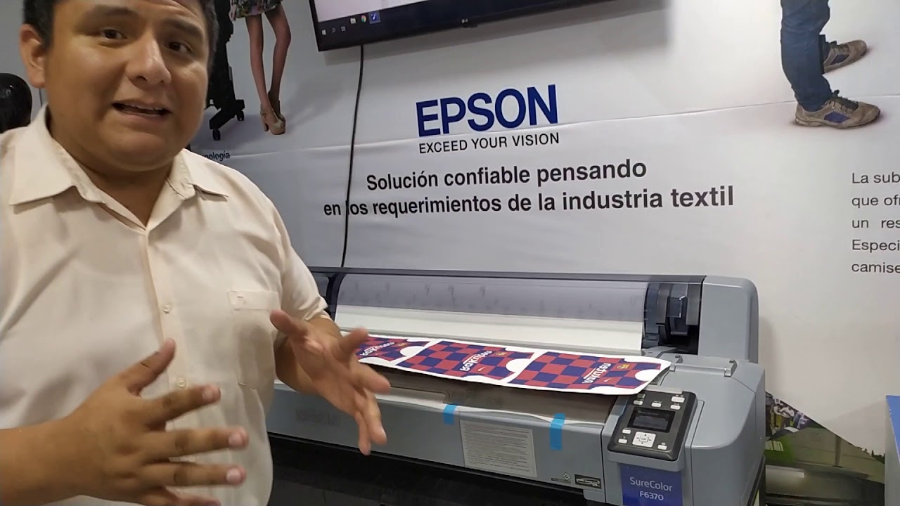 Plotter EPSON F6370 - Inversiones Printac SAC