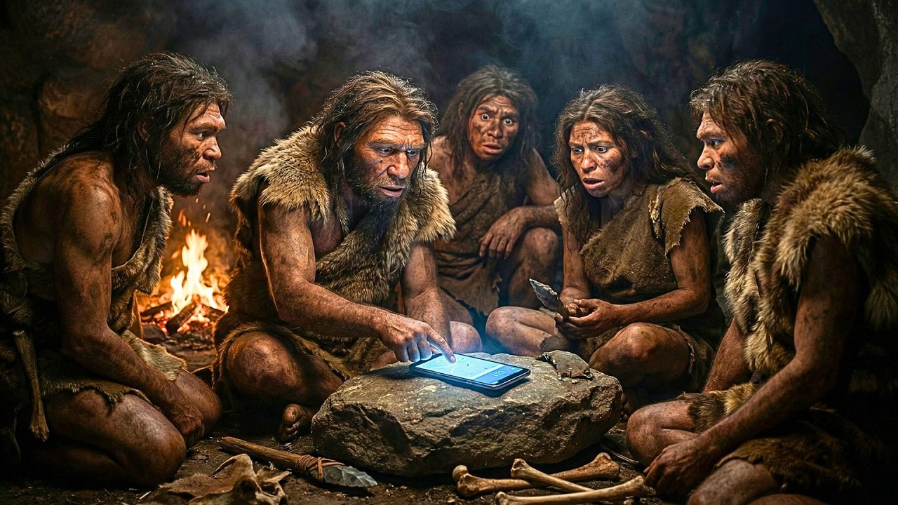Life 1.8 Million Years Ago | The Smartphone Found in a Neanderthal Cave