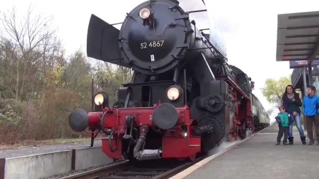 Nikolausexpress 2014 auf der Ländchesbahn von Wiesbaden Hbf nach Idstein