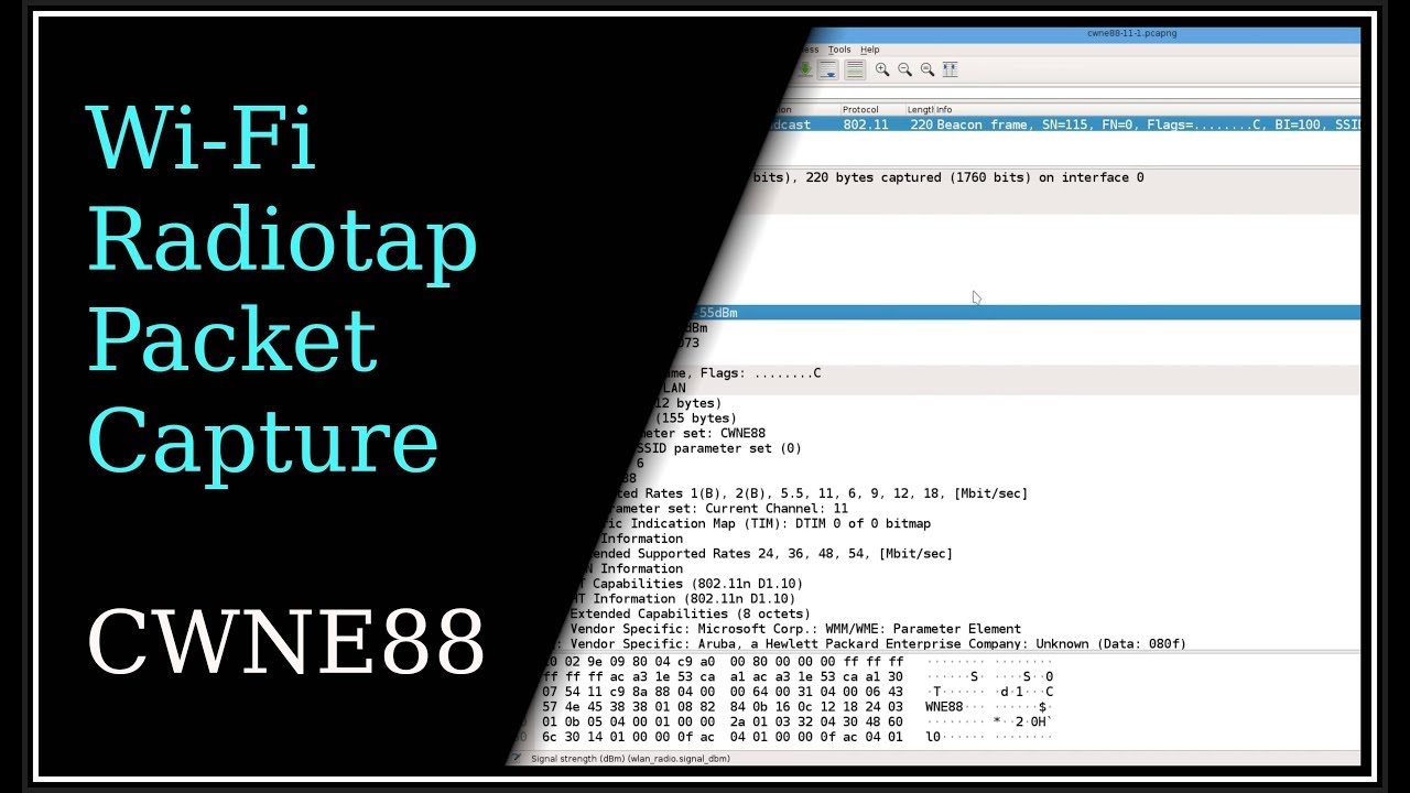 Wi-Fi Radiotap Packet Capture