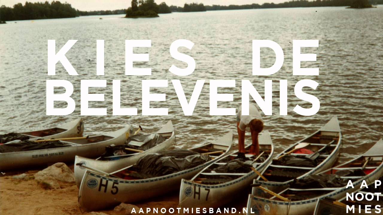 AAPNOOTMIES - KIES DE BELEVENIS