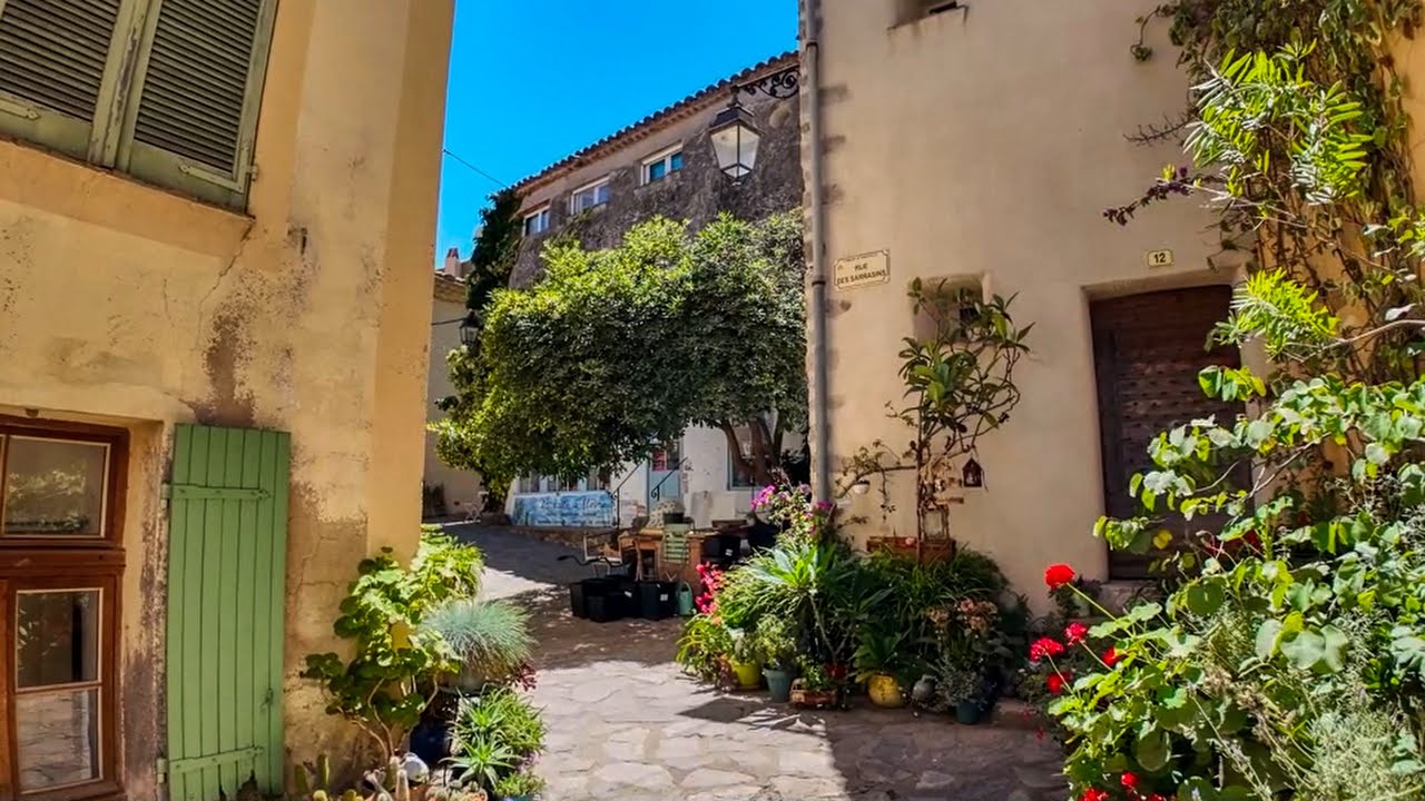 village de Ramatuelle / Provence sur la Côte d’Azur