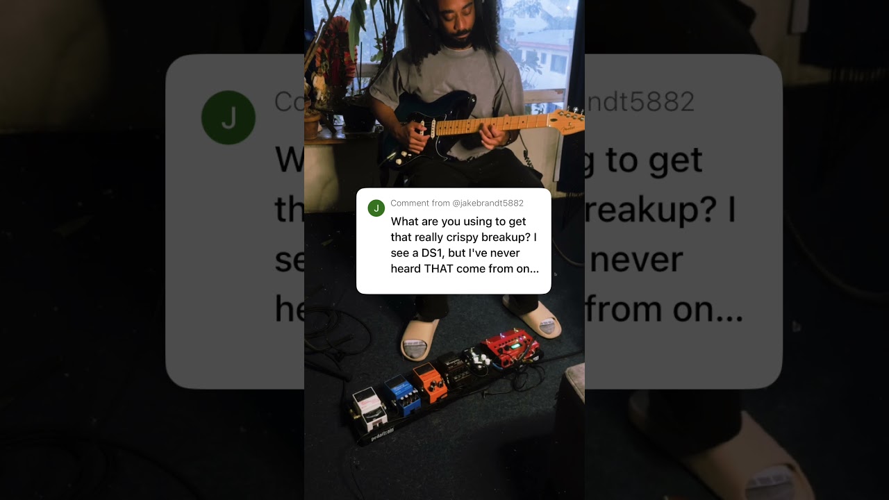 It’s probably a combo of the pedals/the uad volt/finger picking/strat sound 