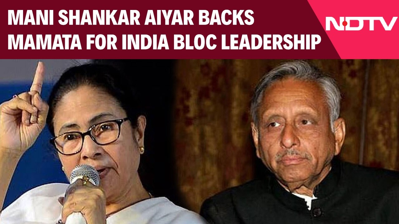 Kolkata News | Mani Shankar Aiyar Sparks Fresh Controversy, Backs Mamata For INDIA Bloc Leadership