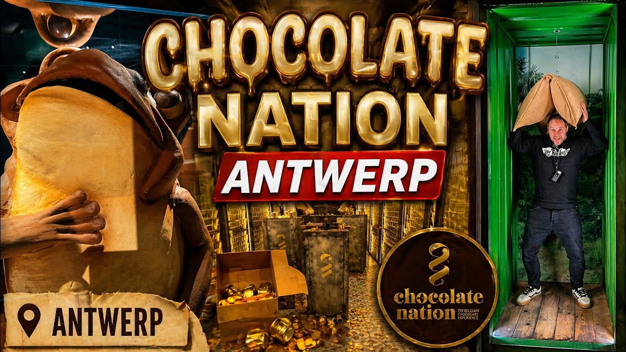 Visiting Chocolate Nation Vlog | Antwerp, Belgium 🇧🇪