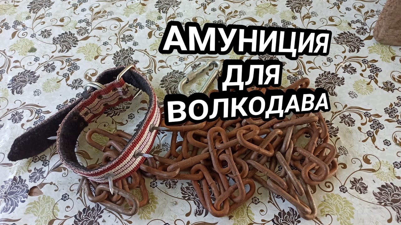 АМУНИЦИЯ ДЛЯ ВОЛКОДАВА