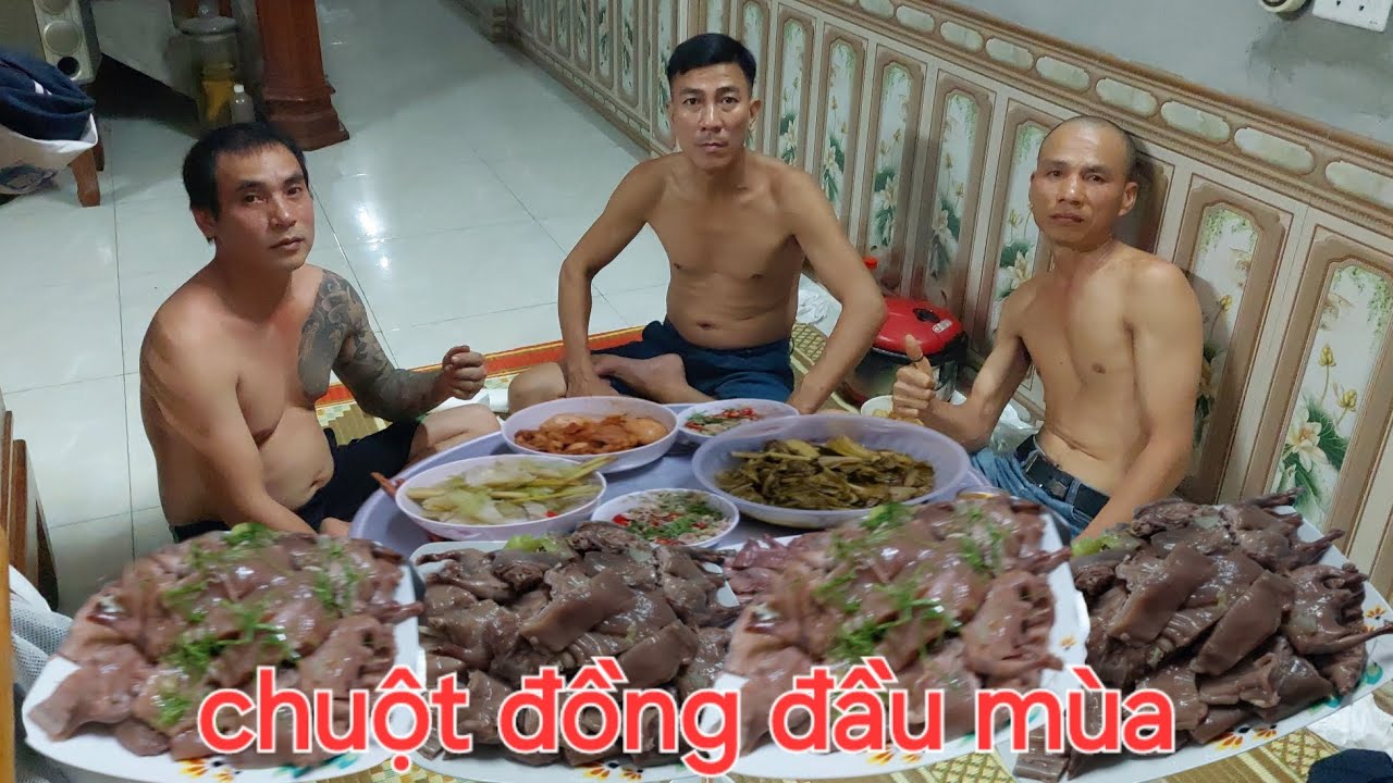 Chuột Đồng Đầu Mùa Béo Ngậy.Chuột Đồng Luộc Bắp Cải | Biển Nguyễn ngọc 