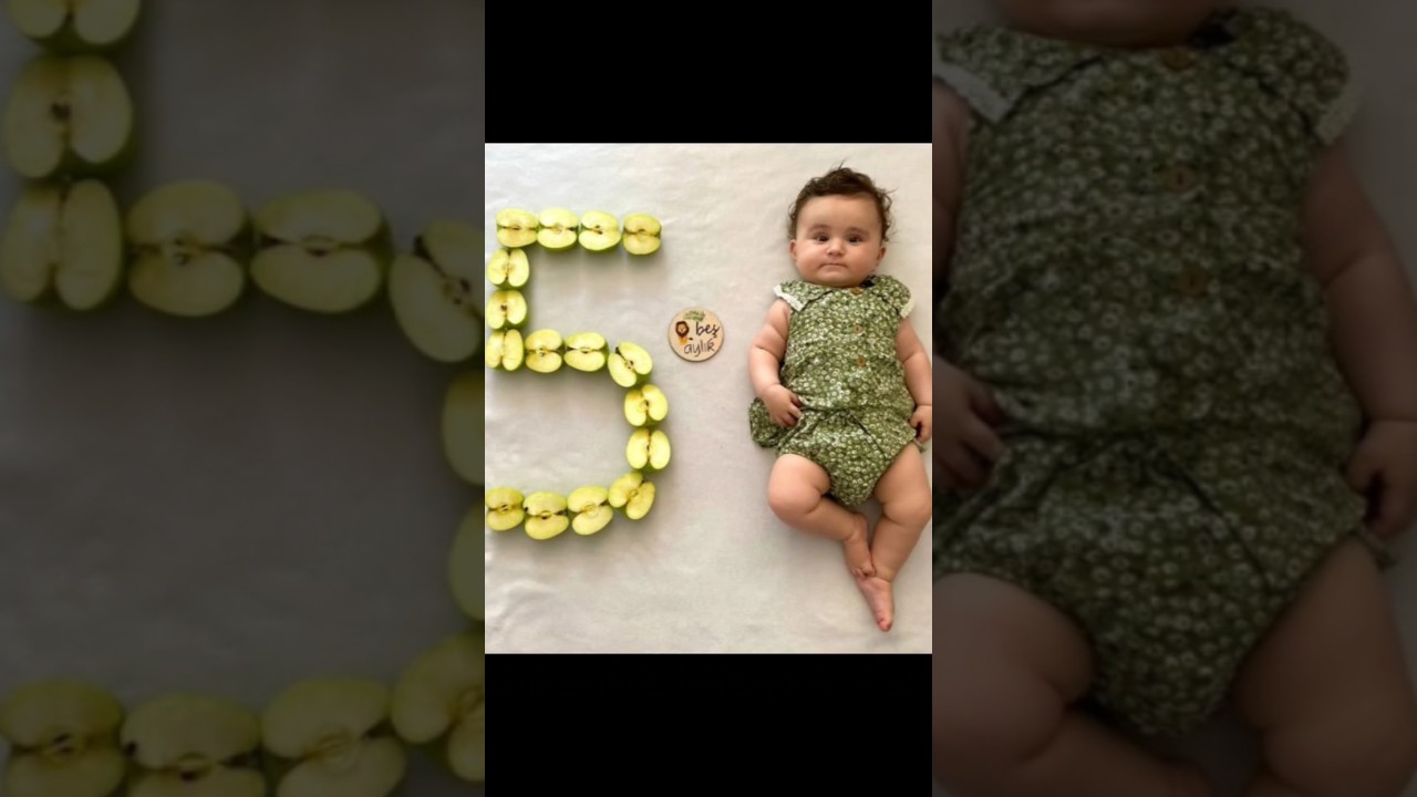 Monthly baby photo shoot ideas 🥰#babyphotoshoot #babyphotography #baby #cute #shorts #trending