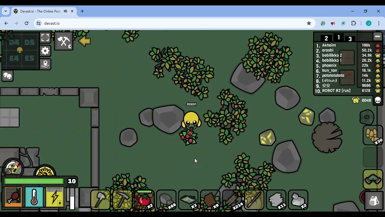 Devast io 141 The Online Post Apocalyptic Survival Game