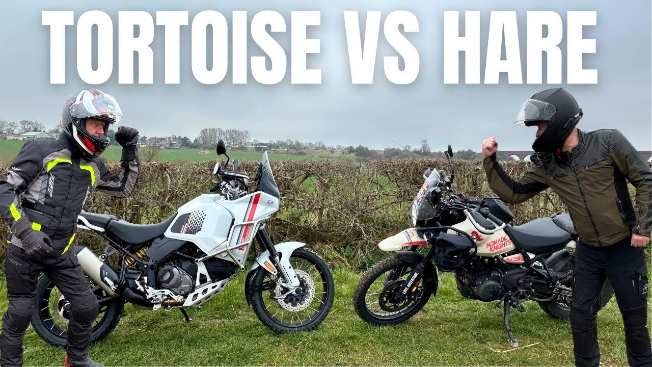 The Tortoise & The Hare: Royal Enfield Himalayan 450 vs. Ducati DesertX