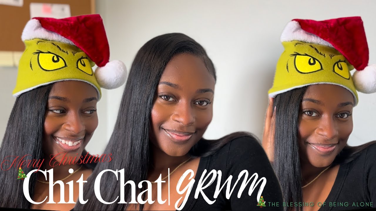 Chit Chat GRWM: *Christmas Day Edition* spend Christmas alone, going no contact, & reflect on 2024