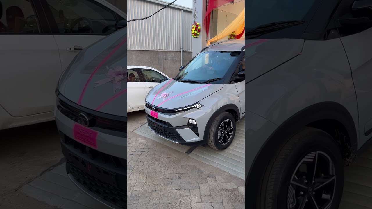 Tata Nexon Creative in pure Grey colour ❤️ 